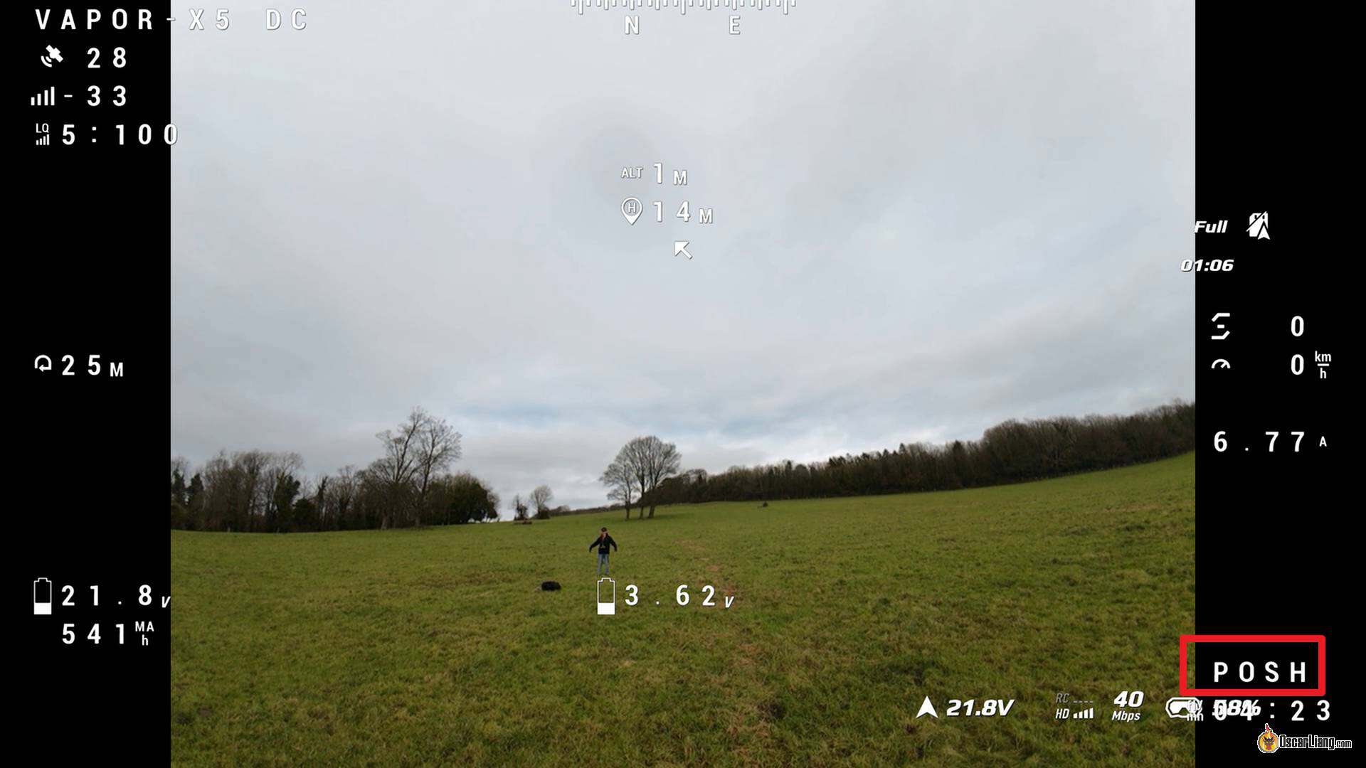 Betaflight Position Hold Fly Mode Posh Osd