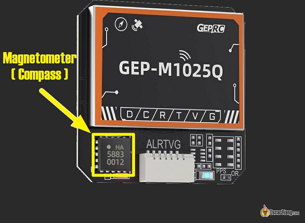 Gps Module Magnetometer Compass 5883 Chip