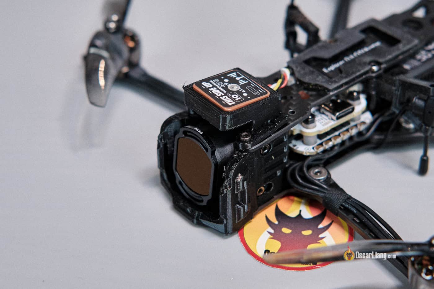 Flywoo Explorer Lr4 Dji O4 Pro Mods Upgrades Gps Mount Front